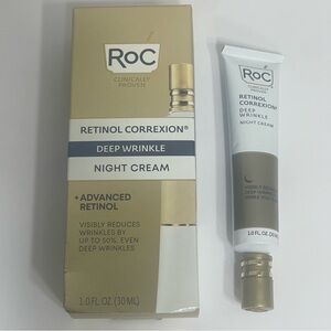 ROC Retinol Correxion Deep Wrinkle Night Cream Advanced Retinol New in Box NIB